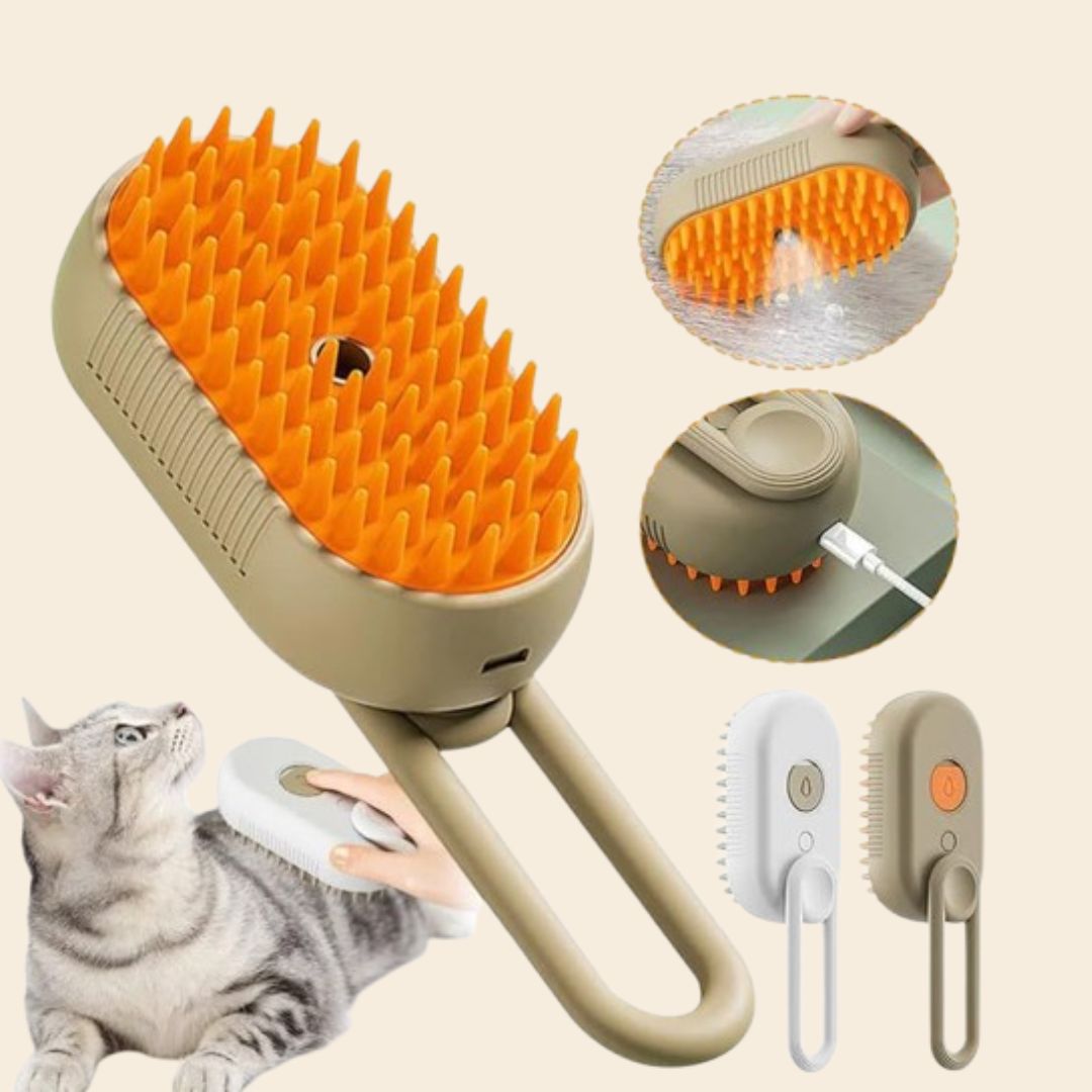 Cepillo a Vapor para Mascotas