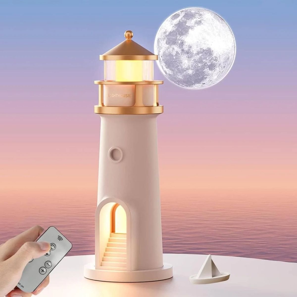 Lámpara Faro de Luna