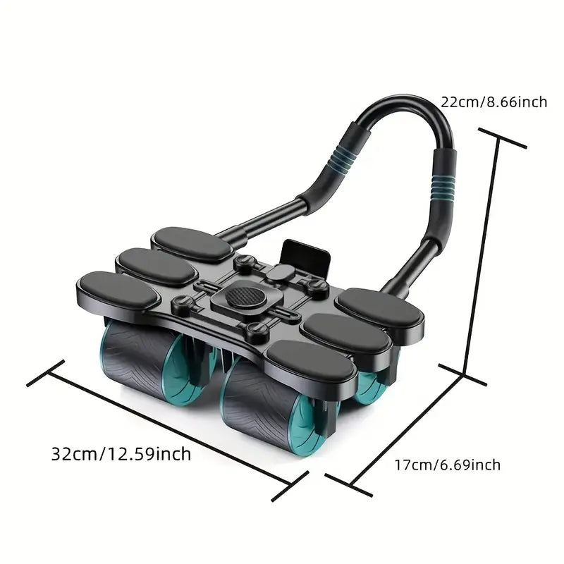 Rodillo Abdominal 4 Ruedas